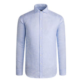 Bugatchi Men's Classic Fit Long Sleeve Button Down Shirt Medium Sky